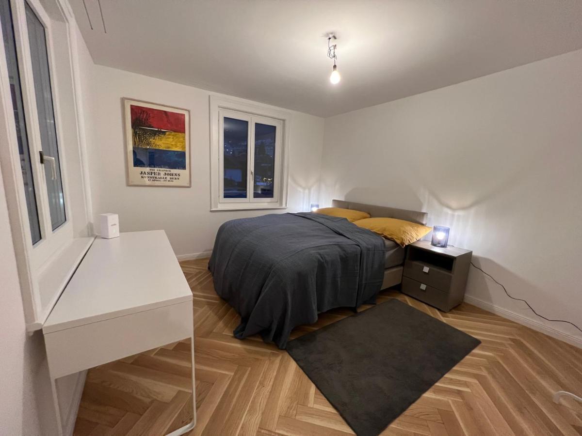 Modernes Apartment Am Fuss Des Pilatus - Skigebiet Hergiswil Buitenkant foto