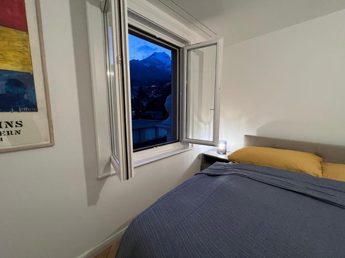 Modernes Apartment Am Fuss Des Pilatus - Skigebiet Hergiswil Buitenkant foto